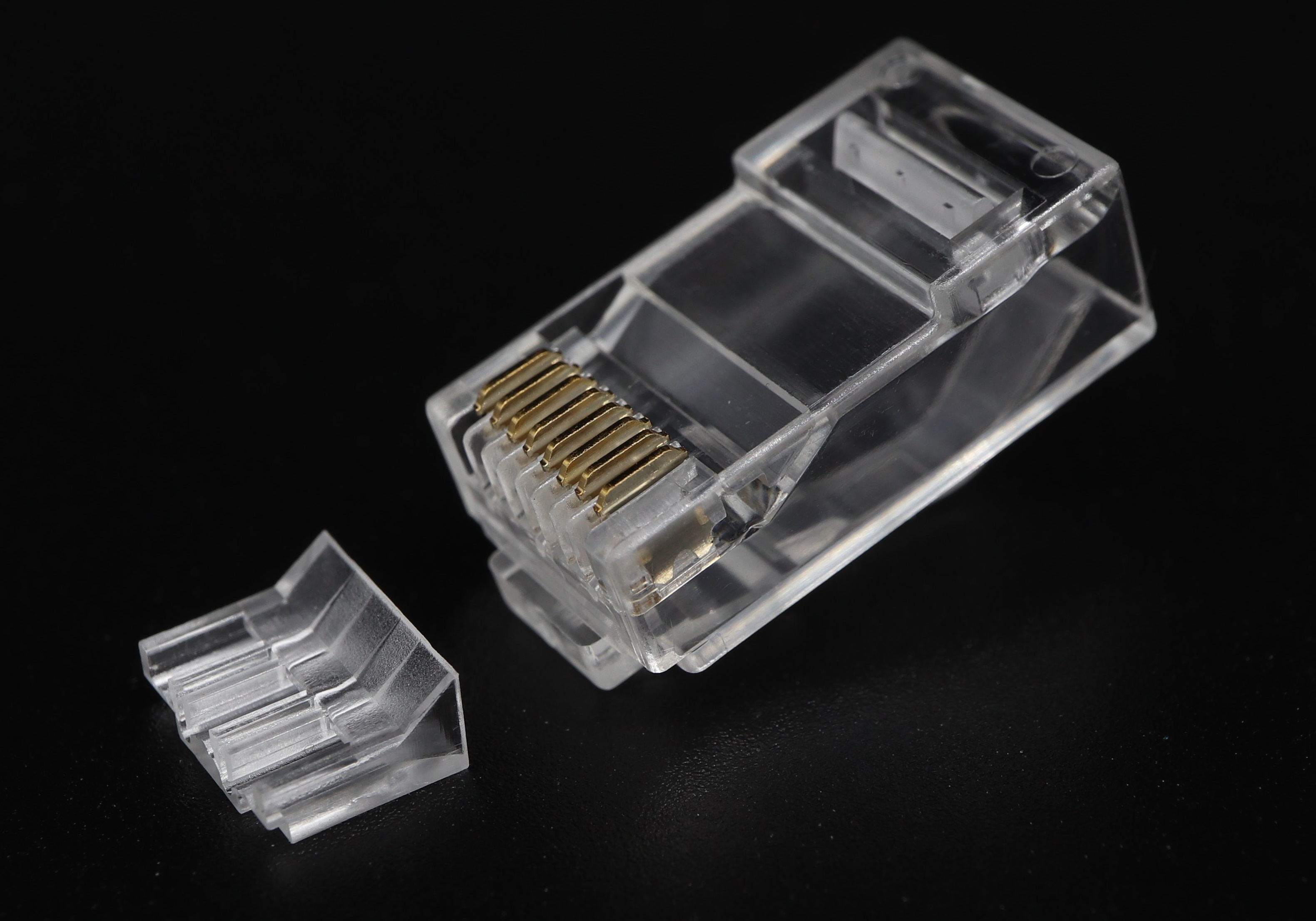 P8-027-4 RJ45 Modular Plug Cat.6 8P8C-F UTP-ARC