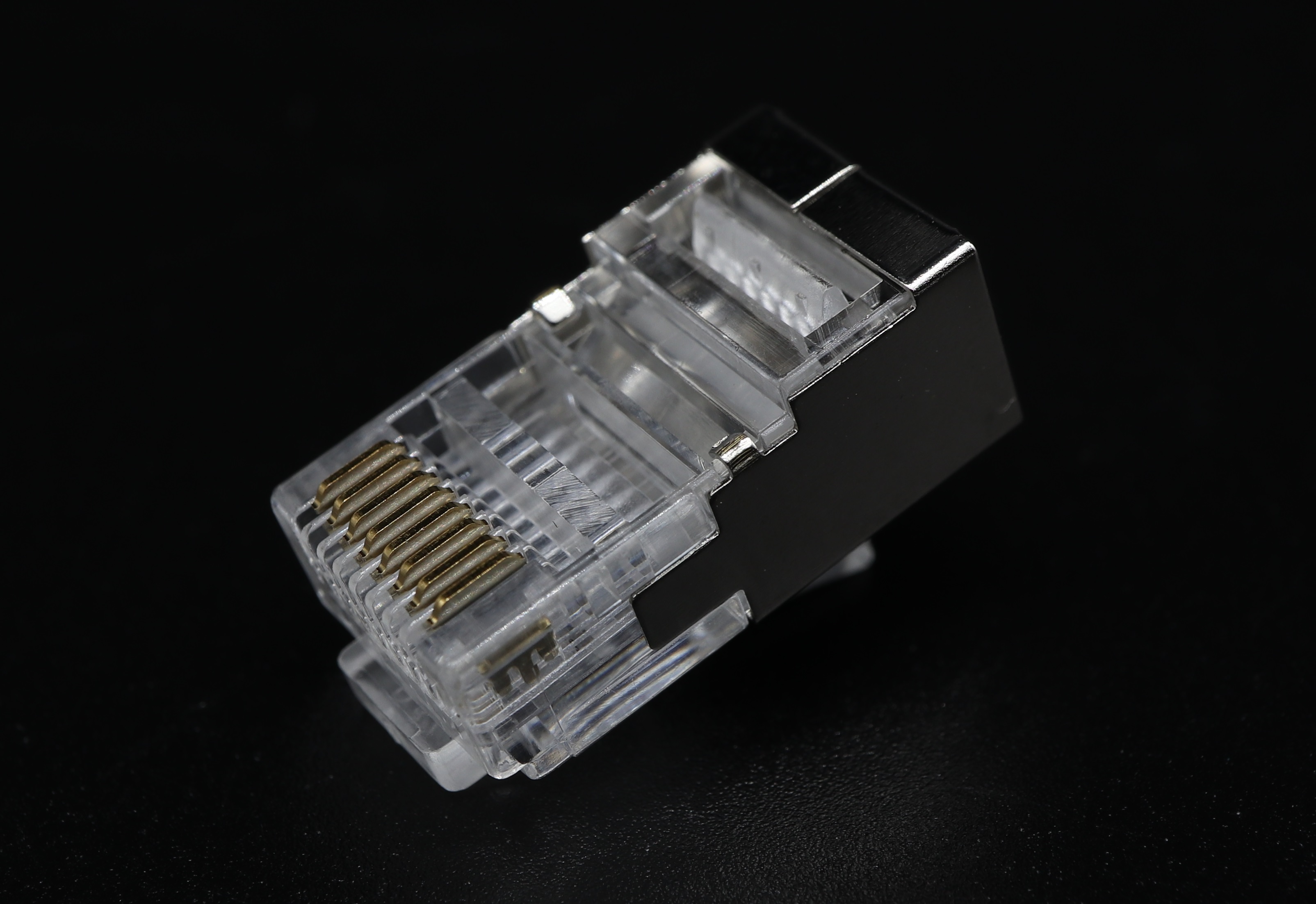 P8-003 RJ45 Modular Plug Cat.5E 8P8C-R Shielded