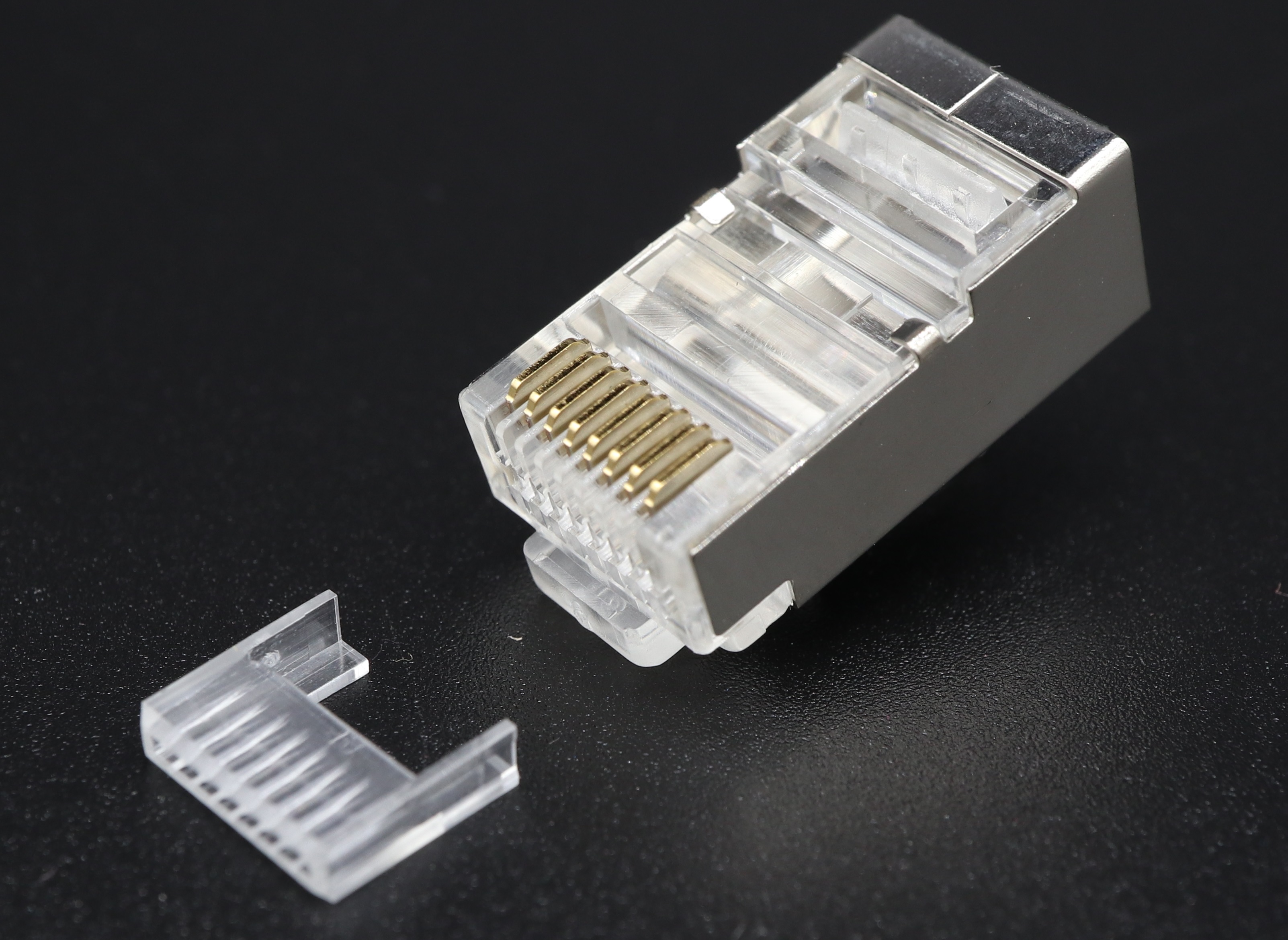 P8-009 RJ45 Modular Plug C5E 8P8C-R Shielded