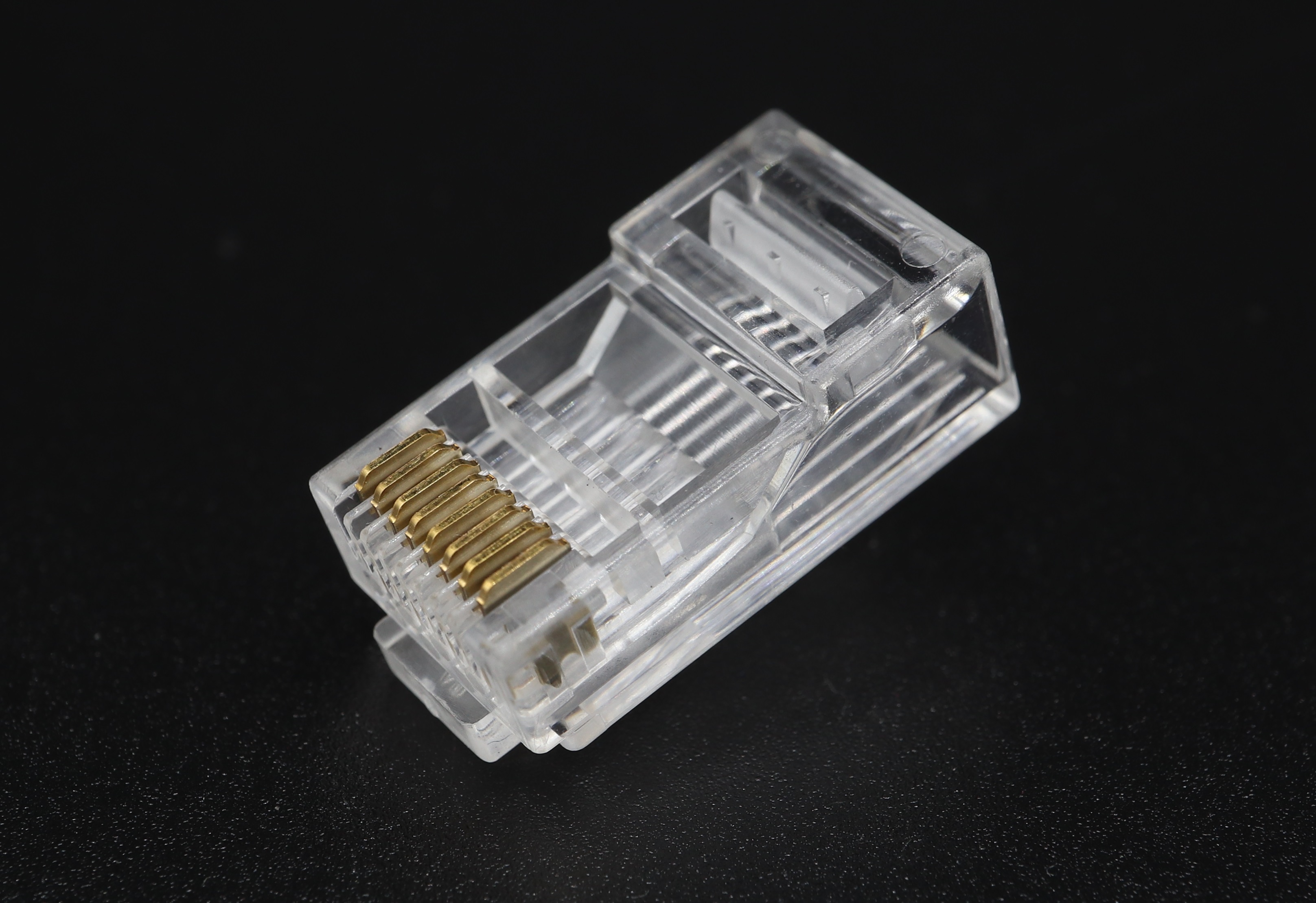 P8-027-1 RJ45 Modular Plug Cat.5E 8P8C-F UTP-ARC Latch 