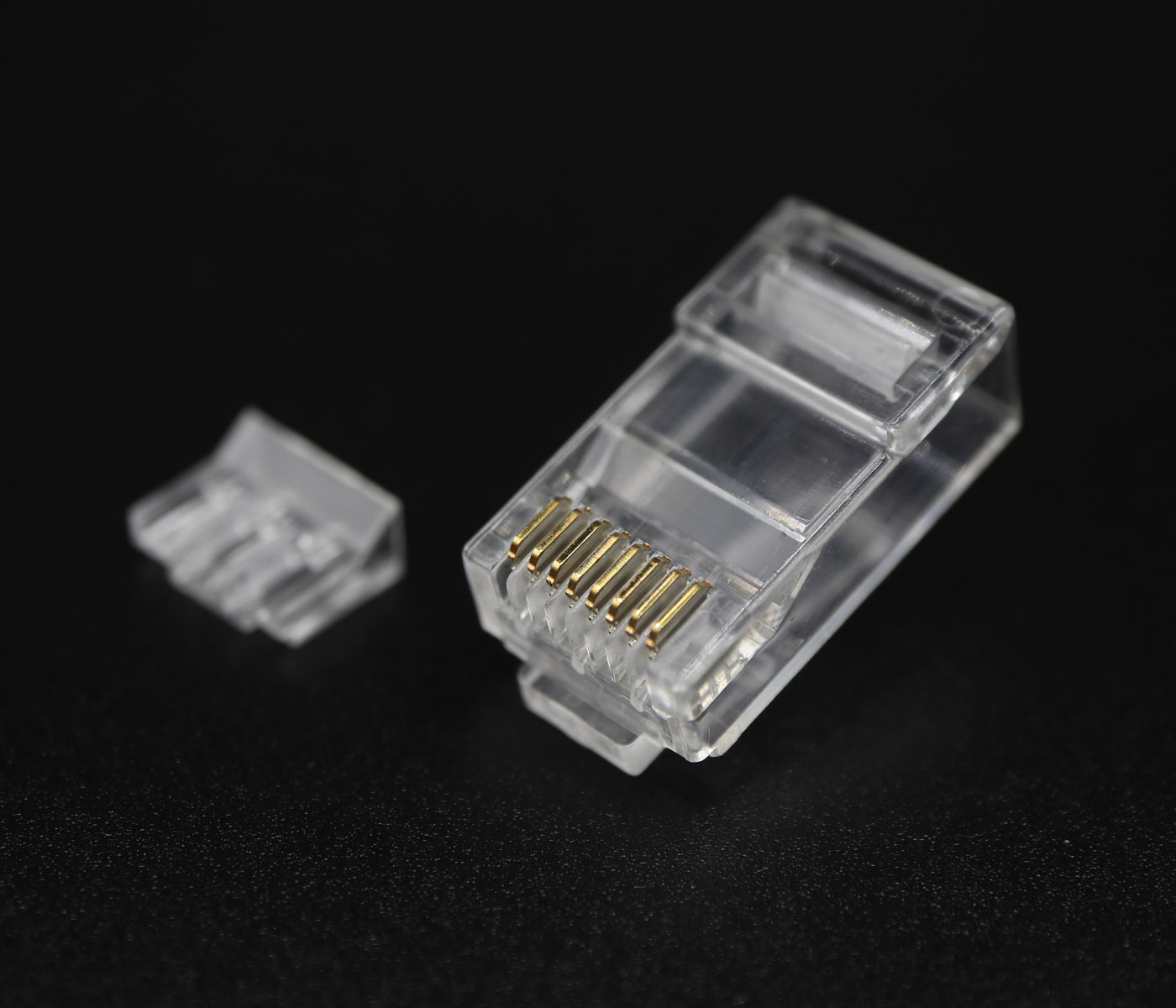 P8-063-27 RJ45 Modular Plug Cat.6A UTP 2 Rows 8P8C-F 0.6mm