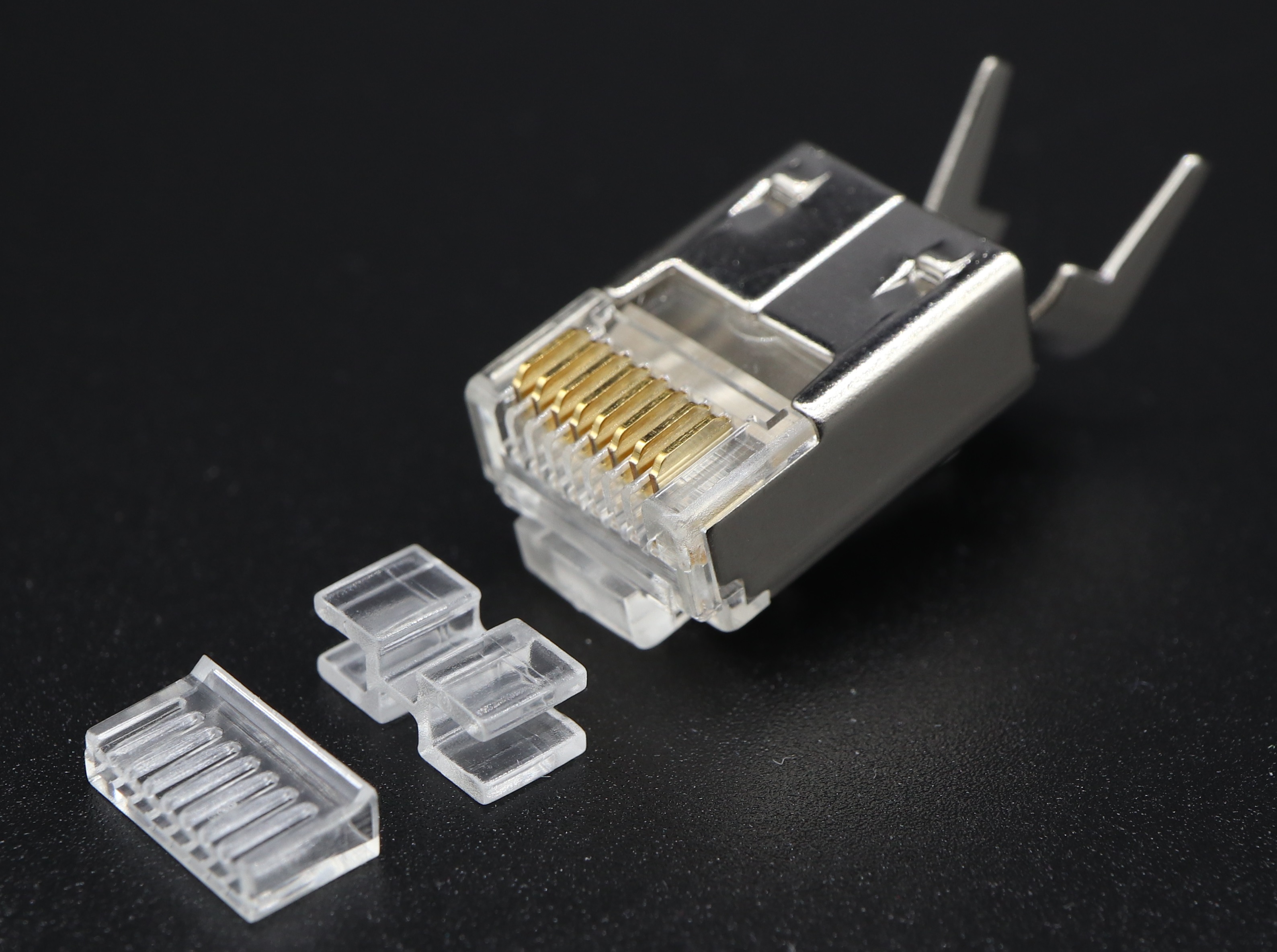 P8-M09 RJ45 Modular Plug Cat.6 Shielded M-8P8C-F